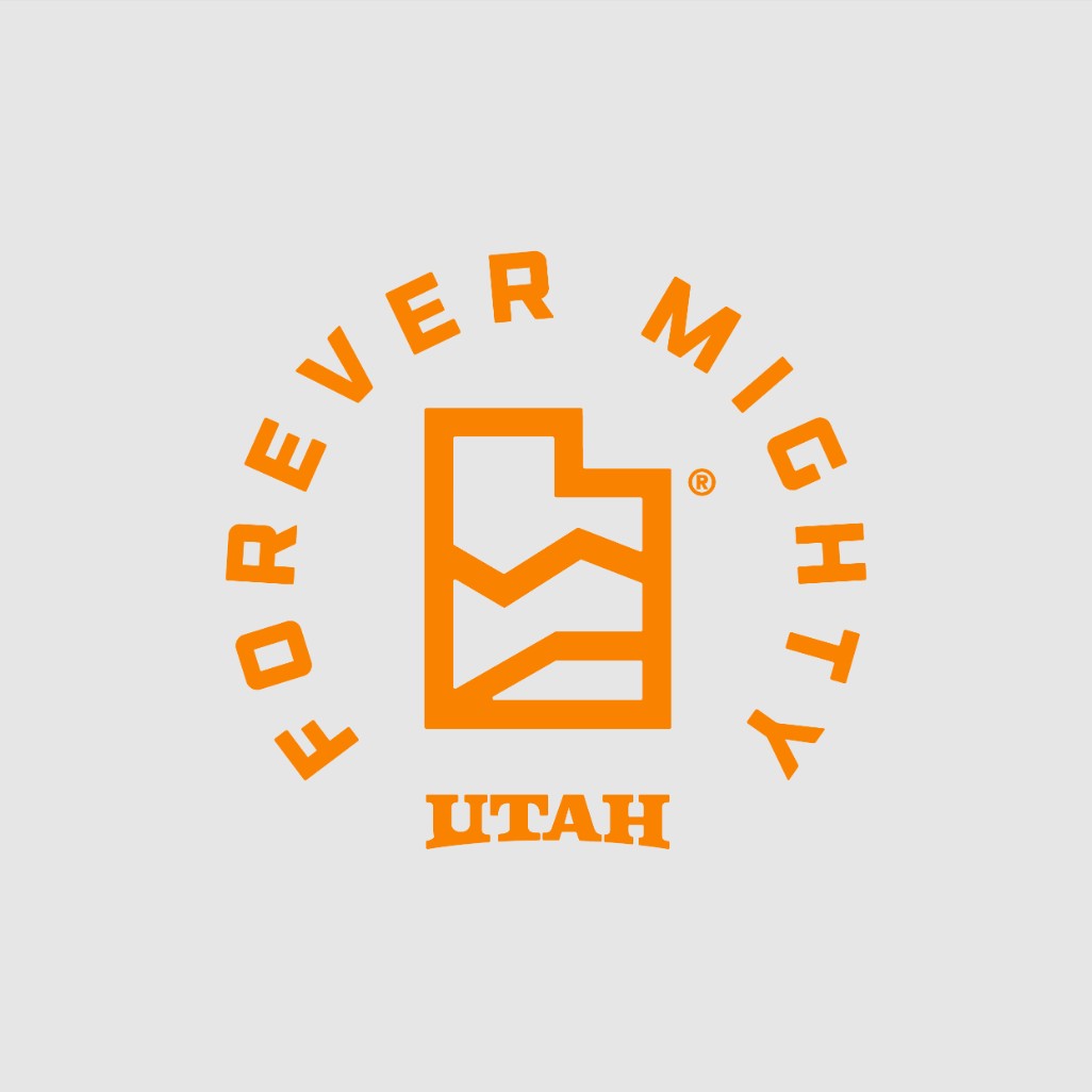 Logo in shape of Utah