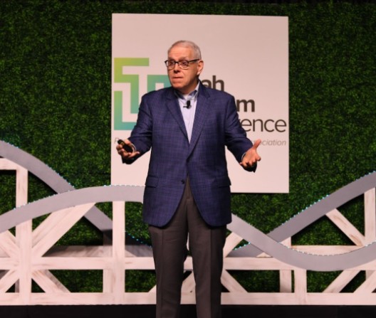 Man giving presentation