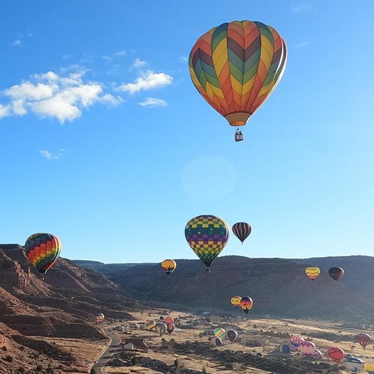 Hot air balloon festival