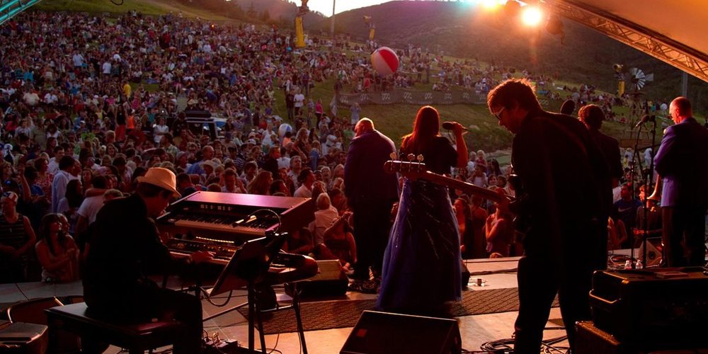 Outdoor concert